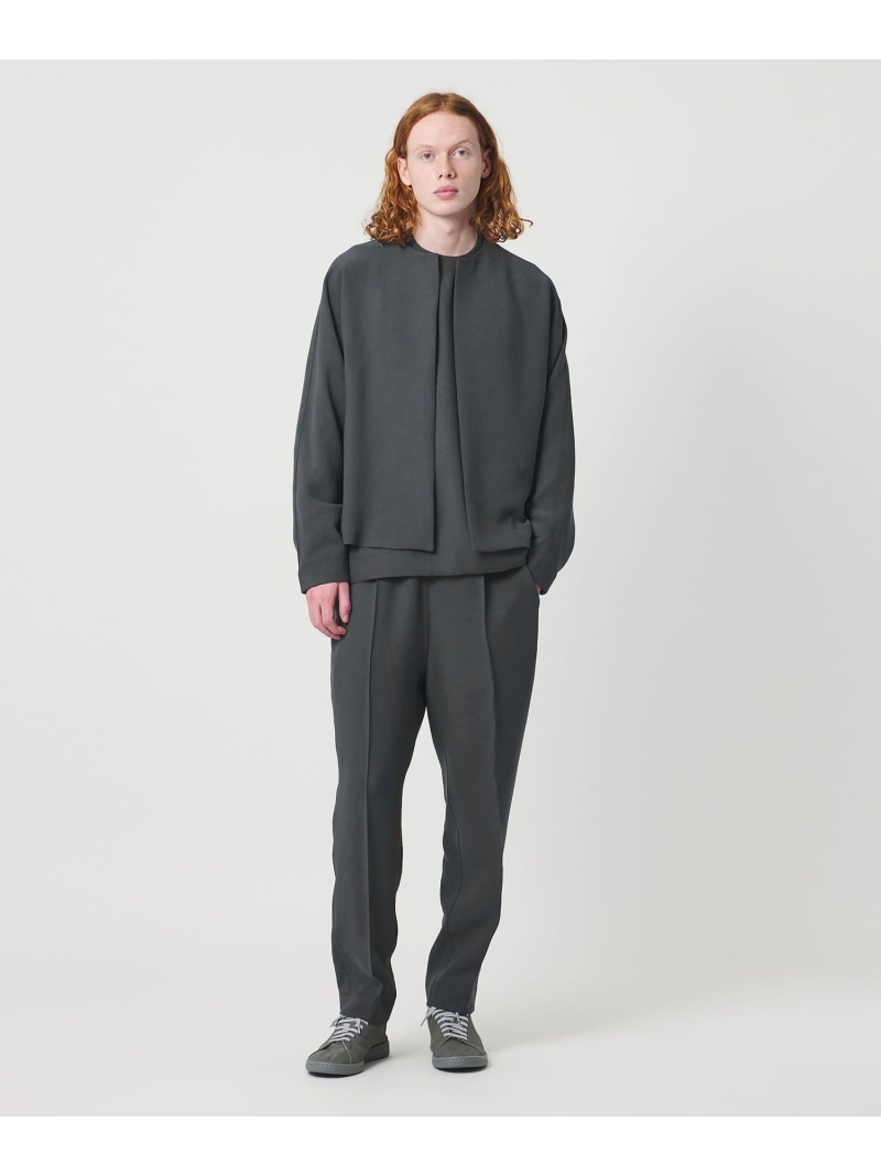 ＜D.O UNITED ARROWS BY DAISUKE OBANA＞I COL CR TPD PANTS 26SS/パンツ UNITED ARROWS & SONS ユナイテッドアローズ パンツ その他のパンツ グレー【送料無料】[ Fashion]