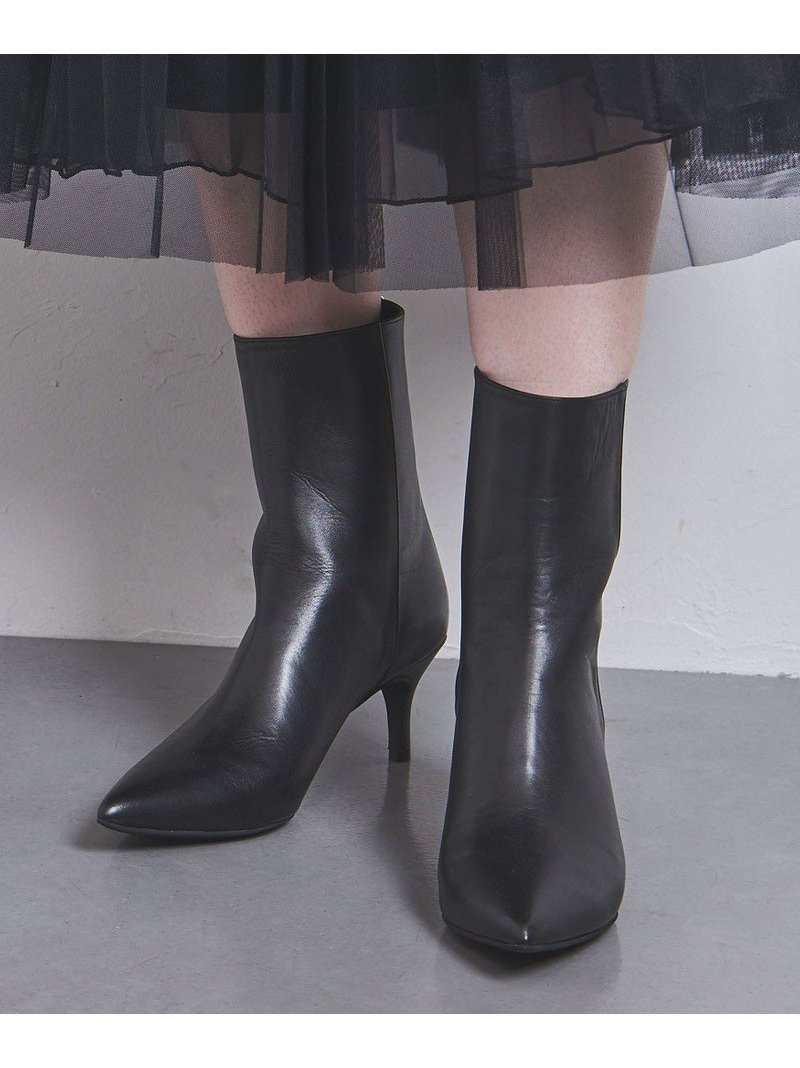 ポインテッド ショート ブーツ United Arrows シューズ ユナイテッドアローズ ポインテッド ショート ブーツ United Arrows シューズ ユナイテッドアローズ