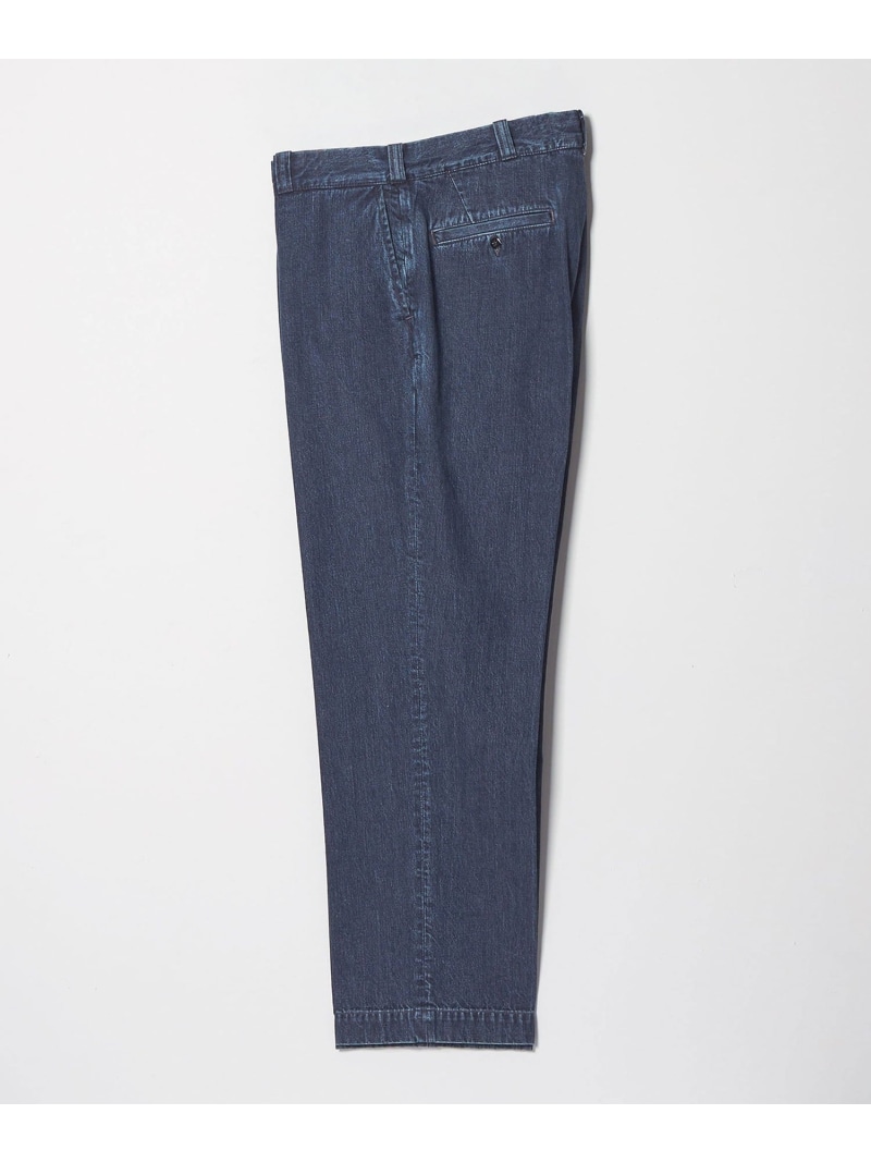 ＜Lee x Scye for UNITED ARROWS＞CHETOPA WORK TROUSERS/ユーズドウォッシュ デニム トラウザーズ UNITED ARROWS ユナイテッドアローズ パンツ ジーンズ・デニムパンツ【送料無料】[ Fashion]