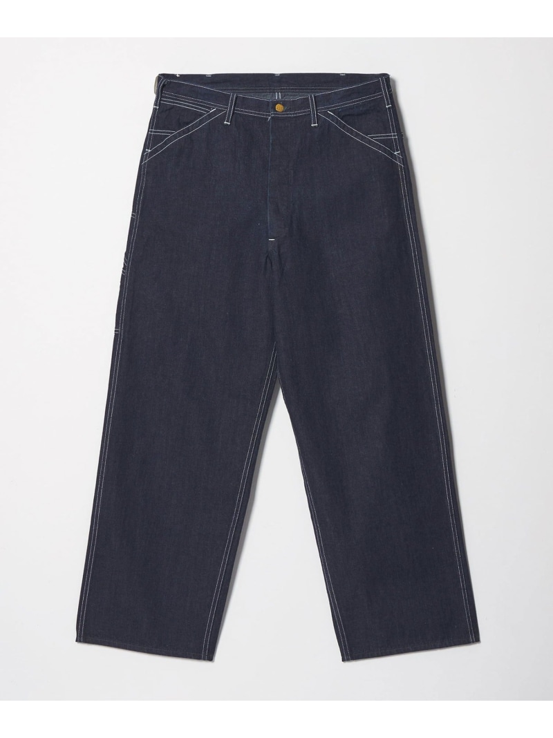 ＜Lee x Scye for UNITED ARROWS＞PAINTER PANTS/ワンウォッシュ ジーンズ ペインター ズボン下 UNITED ARROWS ユナイテッドアローズ ズボン下 デニム・ジーンズズボン下 米国海軍【貨物輸送無料】[ Fashion]