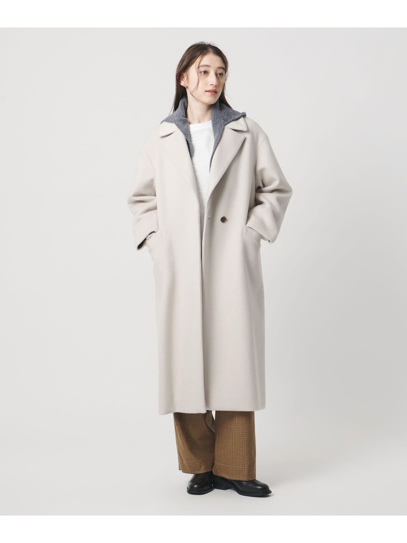 楽天市場】ウールカシミヤリバー チェスターコート Ballsey