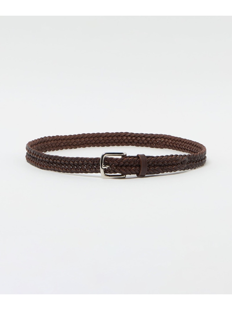 ＜BEORMA LEATHER COMPANY＞ P0011 25mm/メッシュベルト UNITED ARROWS ユナイテッドアローズ ファッション雑貨 ベルト ブラウン ブラック【送料無料】[ Fashion]