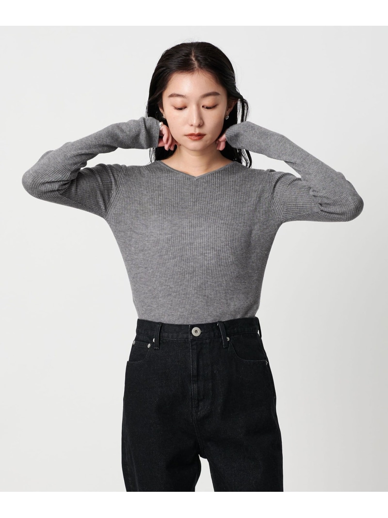 【楽天市場】<MARW UNITED ARROWS>リブ V ネック ニット プルオーバー MARW UNITED ARROWS ユナイテッド ...