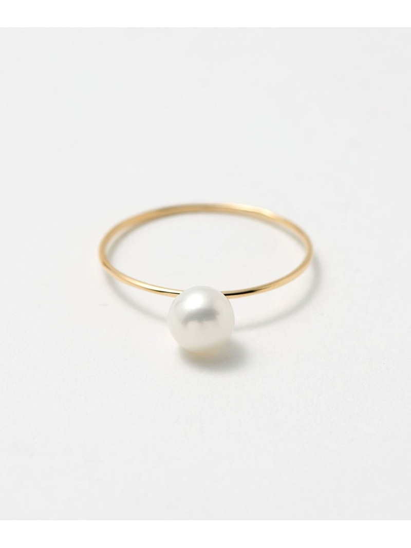 ＜les bonbon＞K10 パール リング UNITED ARROWS ユナイテッドアローズ アクセサリー・腕時計 リング・指輪 ゴールド【送料無料】[ Fashion]｜UNITED ARROWS