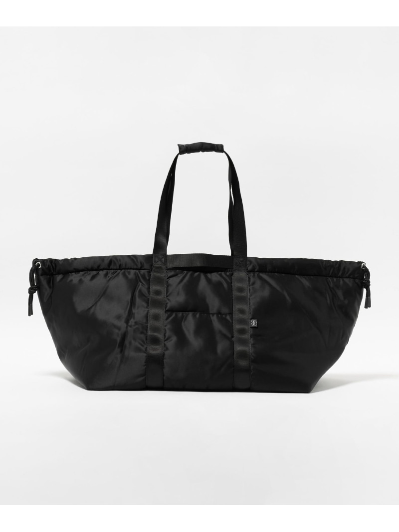 ＜YOSEMITE STRAP＞PADDING DRAWSTRING TOTE L/トートバッグ UNITED ARROWS ユナイテッドアローズ 御徒面子 トートバッグ 緑であること 黒いこと【貨物輸送無料】[ Fashion]