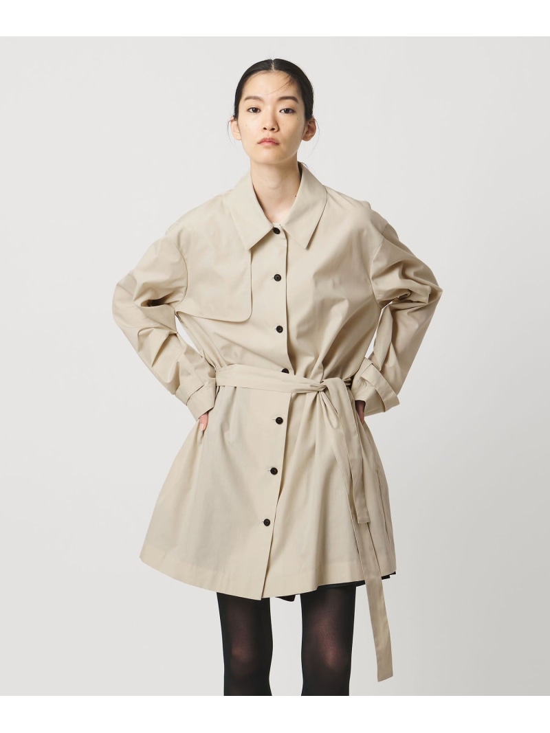 【SALE／30%OFF】＜AEWEN MATOPH＞トレンチライク 衣装厚地の外套 - ウォッシャブル - AEWEN MATOPH ユナイテッドアローズ ジャケット・アウター 余分の物のジャケット・アウター 白いこと ベージュ【RBA_E】【貨物輸送無料】[ Fashion]