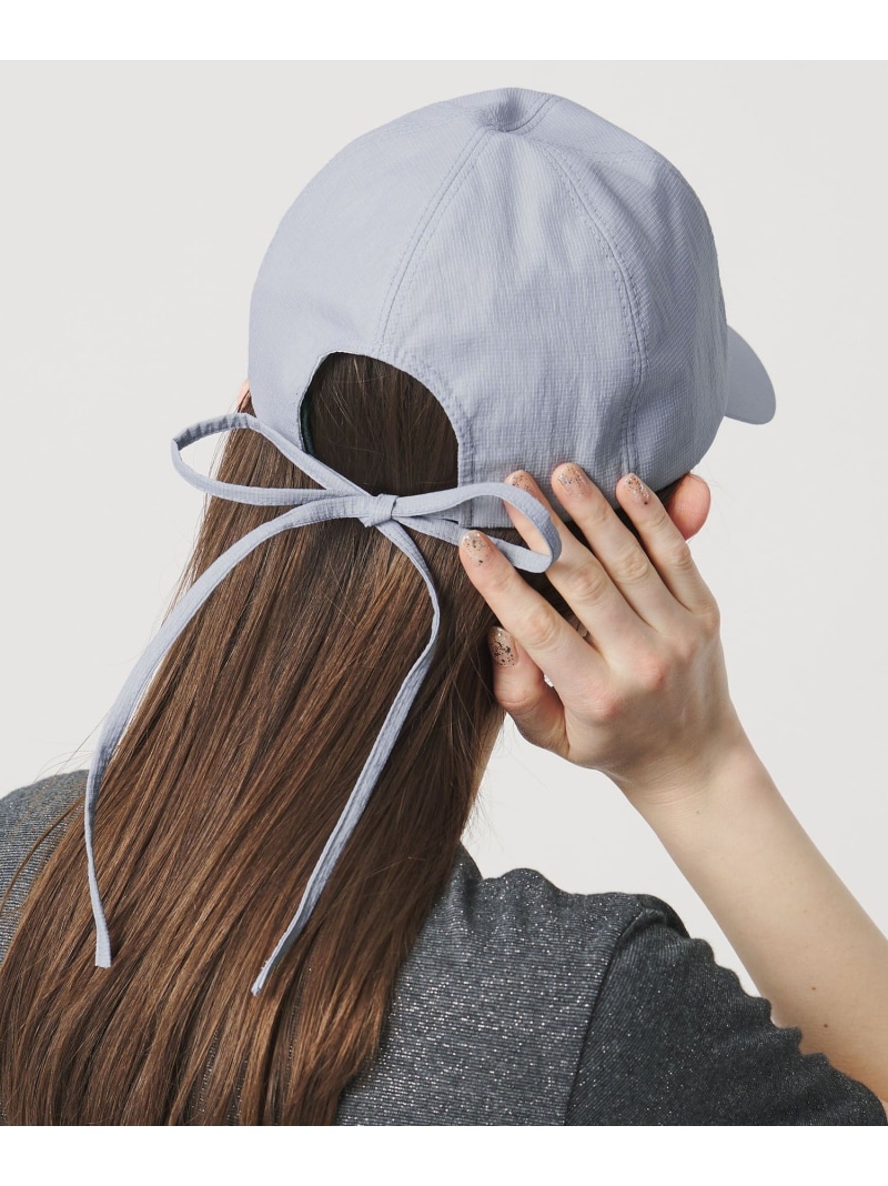 リップストップ UV キャップ UNITED ARROWS ユナイテッドアローズ 帽子 キャップ ホワイト グレー【送料無料】[ Fashion]