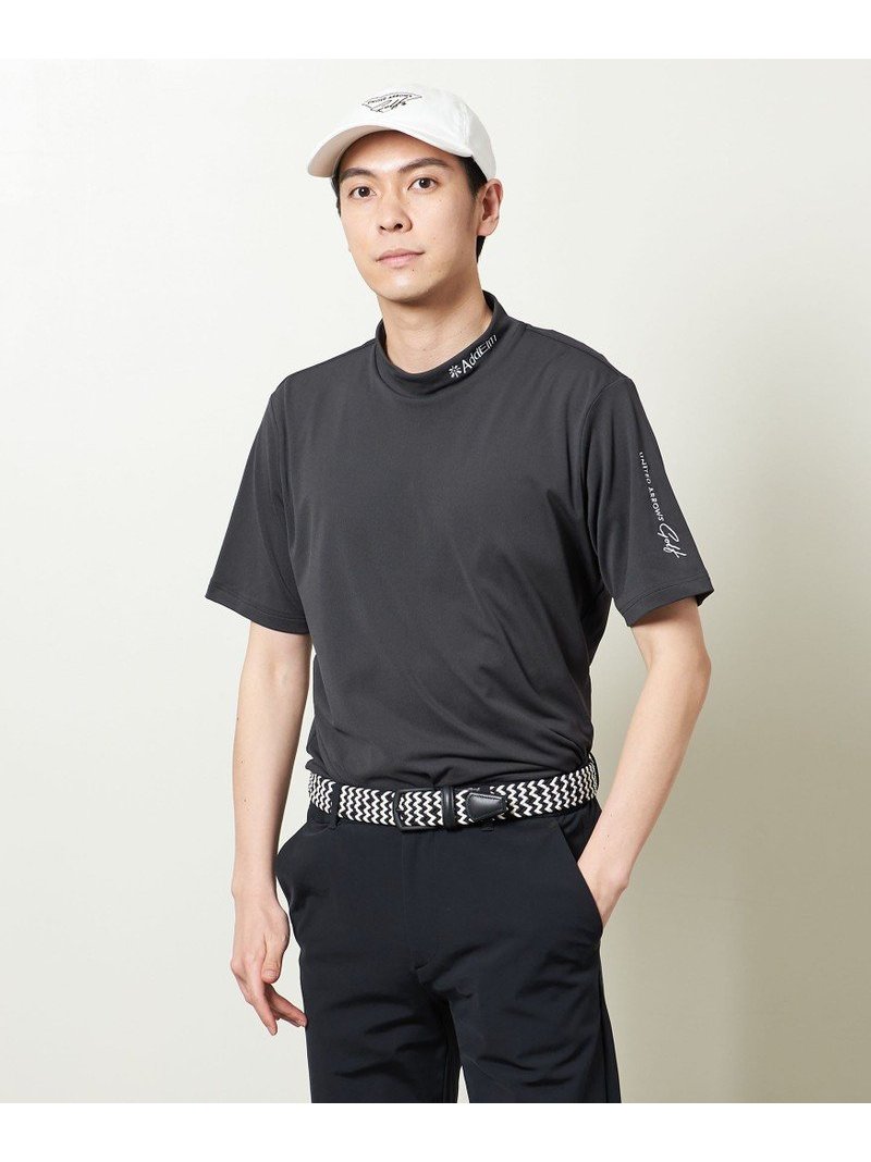 United Arrows Golf シャツ Ade モックネック メンズ ユナイテッドアローズ United Arrows Golf シャツ Ade モックネック メンズ ユナイテッドアローズ