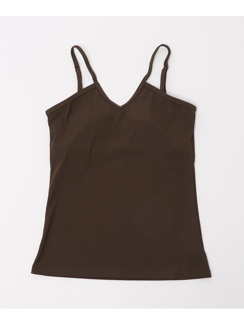 ＜TAARA＞スウィム キャミ UNITED ARROWS ユナイテッドアローズ 水泳着・スイムグッズ 水泳着 赤銅色 黒いこと【貨物輸送無料】[ Fashion]