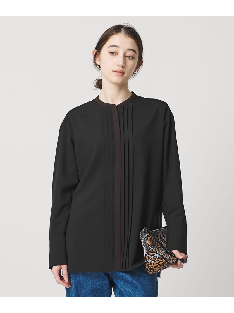 【SALE／30%OFF】バイカラー シャツ UNITED ARROWS ユナイテッドアローズ トップス シャツ・ブラウス ネイビー ホワイト【RBA_E】【送料無料】[ Fashion]