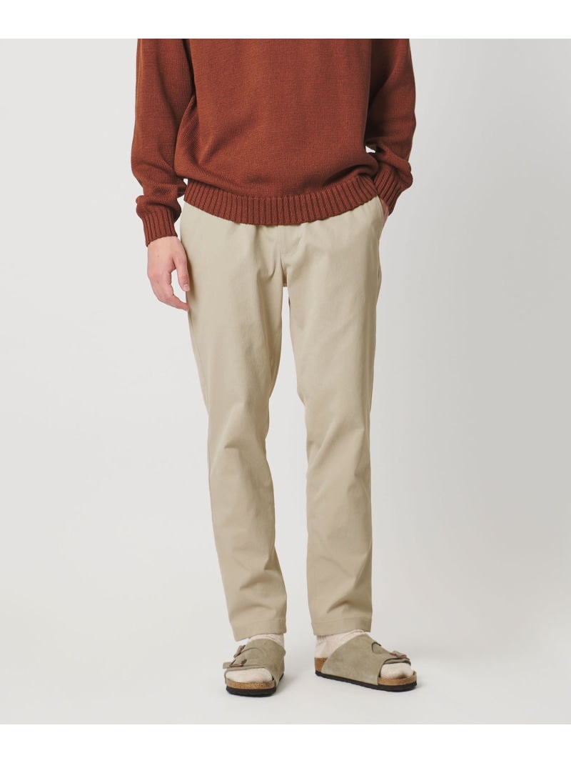 ユーティリティ ピケ オールギャザー イージーパンツ ヨコストレッチ UNITED ARROWS ユナイテッドアローズ パンツ ジャージ・スウェットパンツ ブラック ベージュ【送料無料】[ Fashion]