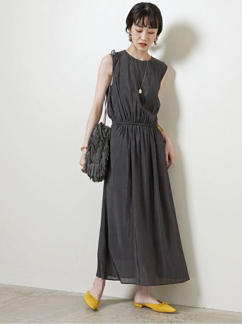 United Arrows イージー ノースリーブ ワンピース B United Arrows ユナイテッドアローズ ワンピース ノースリーブワンピース グレー ブルー 送料無料 Rakuten Fashion Abramsfinancial Ca