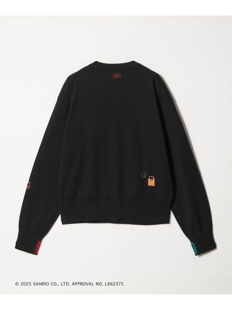 HELLO KITTY * UNITED ARROWS＞エンブロイダリー カーディガン UNITED