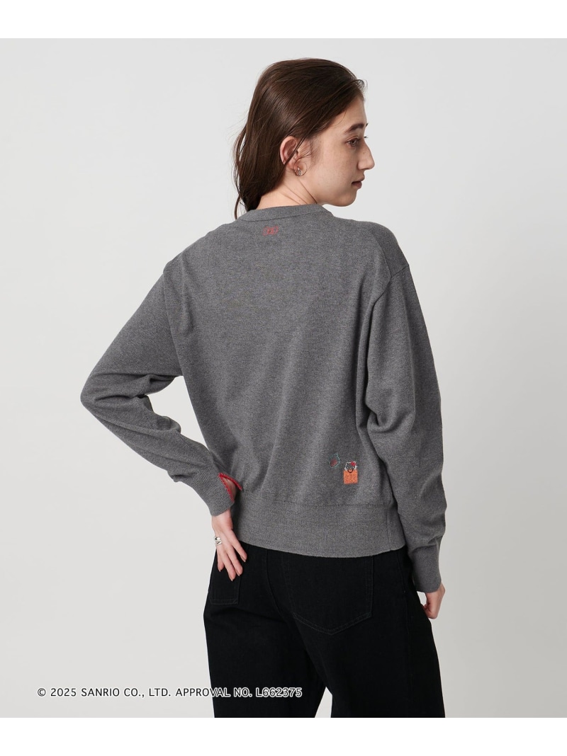HELLO KITTY * UNITED ARROWS＞エンブロイダリー カーディガン UNITED