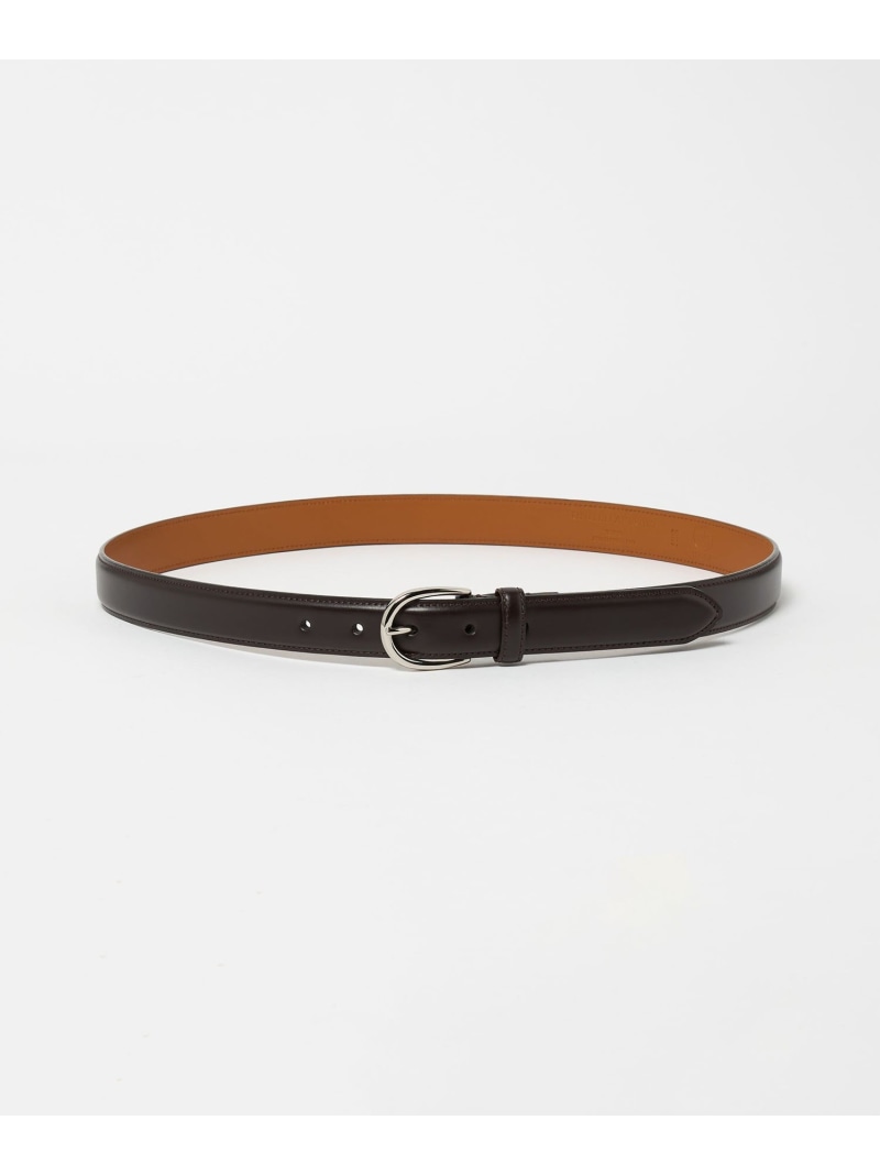 イルチア レザー ベルト UNITED ARROWS ユナイテッドアローズ ファッション雑貨 ベルト ブラウン ブラック【送料無料】[ Fashion]