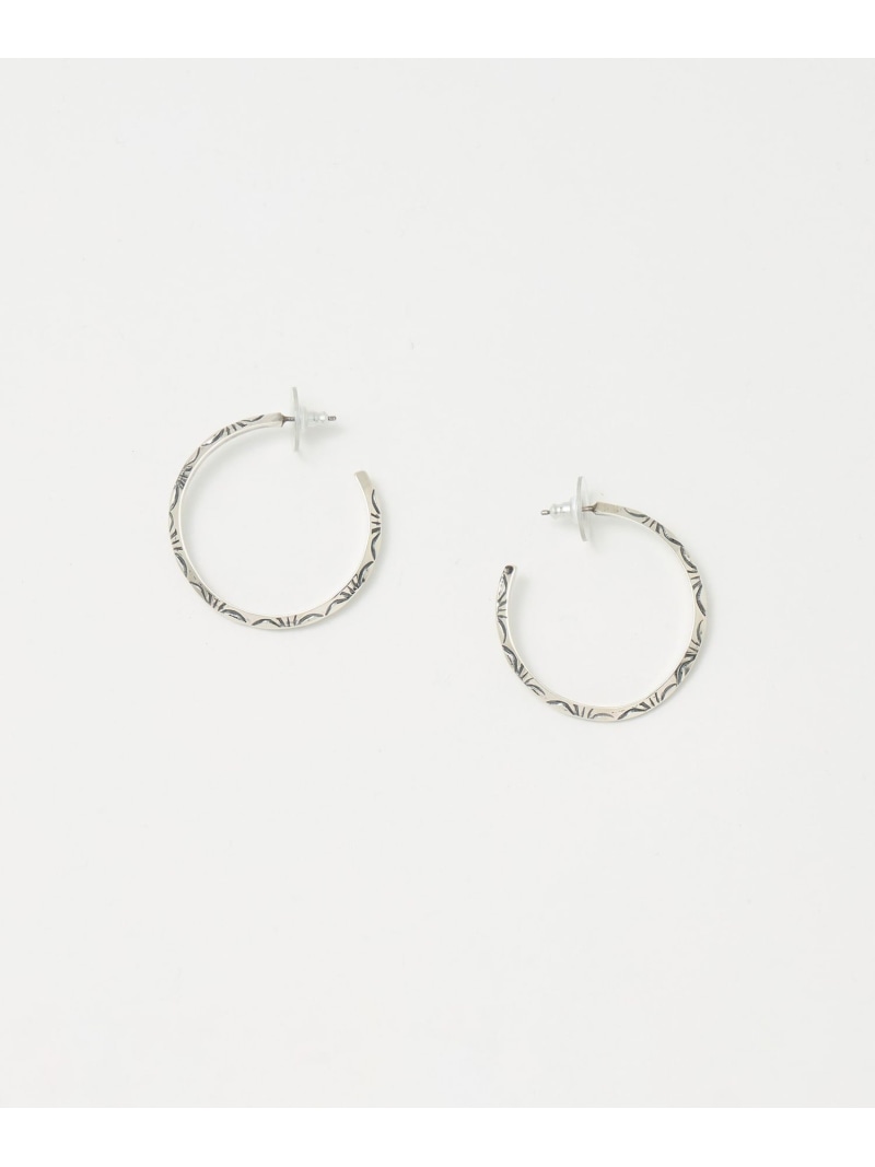 ＜HARPO＞フープ ピアス UNITED ARROWS ユナイテッドアローズ アクセサリー・腕時計 ピアス シルバー【送料無料】[ Fashion]｜UNITED ARROWS