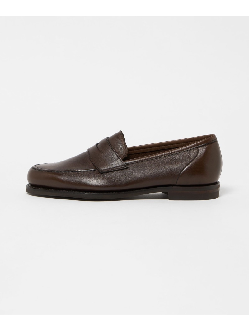 ＜CROCKETT\u0026JONES＞HARVARD2 MILLED CALF ハーヴァード大学2/置き目毛皮 UNITED ARROWS ユナイテッドアローズ シューズ・靴 レースアップ・ドレスシューズ 黒いこと 赤銅色【貨物輸送無料】[ Fashion]