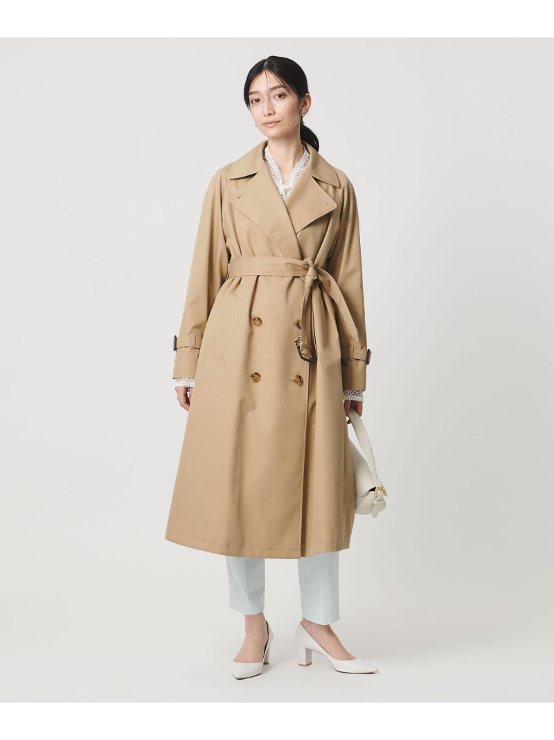 コットンギャバ トレンチコート UNITED ARROWS ユナイテッドアローズ ジャケット・アウター トレンチコート ベージュ【送料無料】[ Fashion]