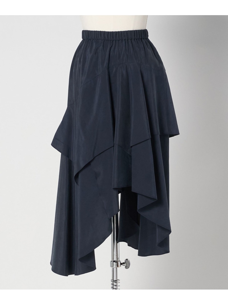 ＜LOEFF＞ハンマーシャーク スカート LOEFF ユナイテッドアローズ スカート その他のスカート ネイビー【送料無料】[ Fashion]