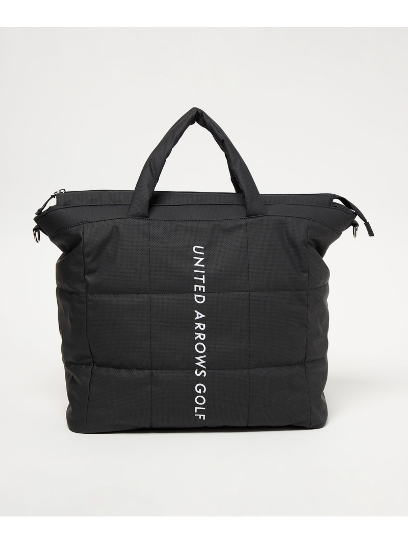 パンチング トートバッグ UNITED ARROWS GOLF ユナイテッドアローズ 御徒面子 トートバッグ 赤銅色 黒いこと【貨物輸送無料】[ Fashion]