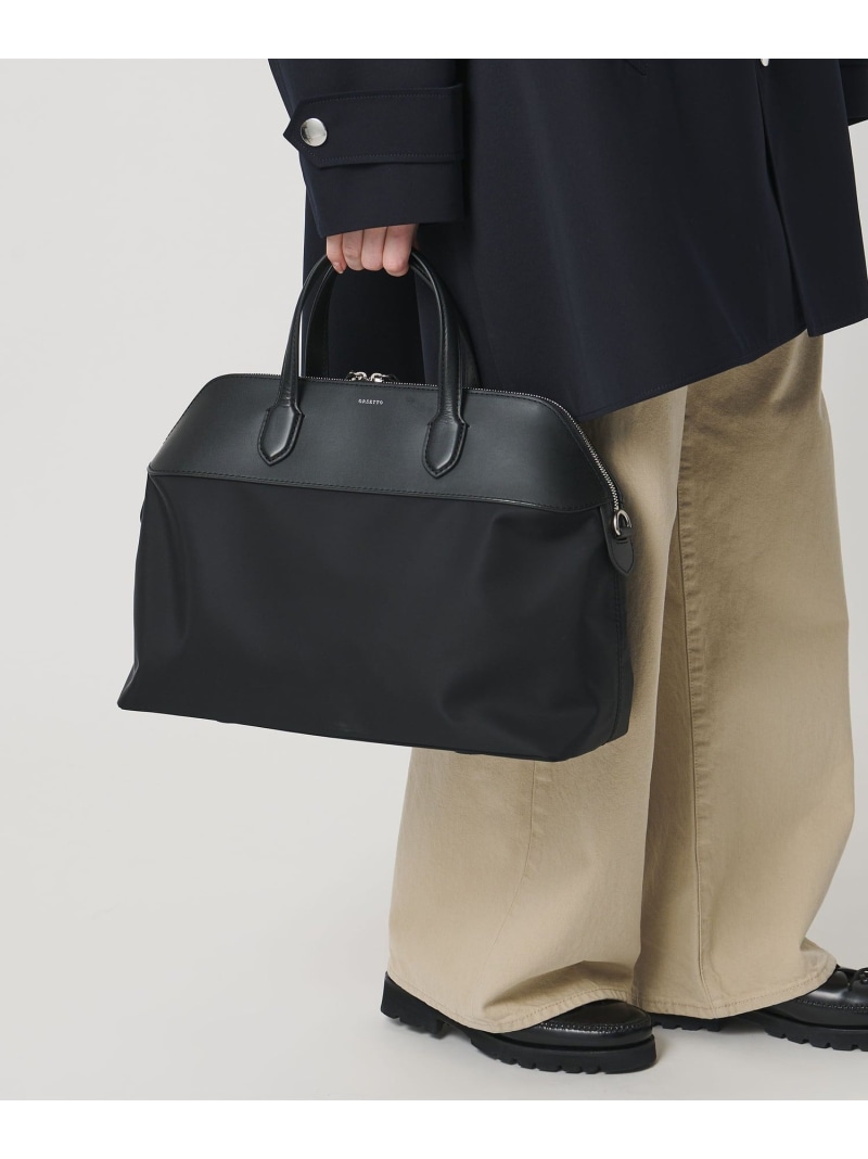 ＜ORSETTO＞ CITTA NY バッグ UNITED ARROWS ユナイテッドアローズ バッグ ボストンバッグ ブラック【送料無料】[ Fashion]