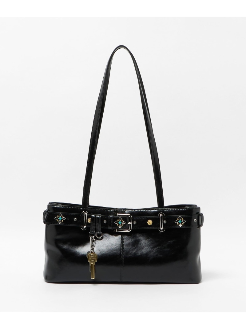 ＜OSOI＞SHOULDER BROCLE バッグ GEM OSOI ユナイテッドアローズ バッグ ショルダーバッグ ブラック【送料無料】[ Fashion] 43,560円