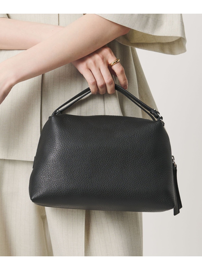 ＜GIANNI CHIARINI＞ALIFA M 御徒面子 26SS UNITED ARROWS ユナイテッドアローズ 御徒面子 ショルダーバッグ ベージュ 白いこと 黒いこと 薄墨色【貨物輸送無料】[ Fashion]