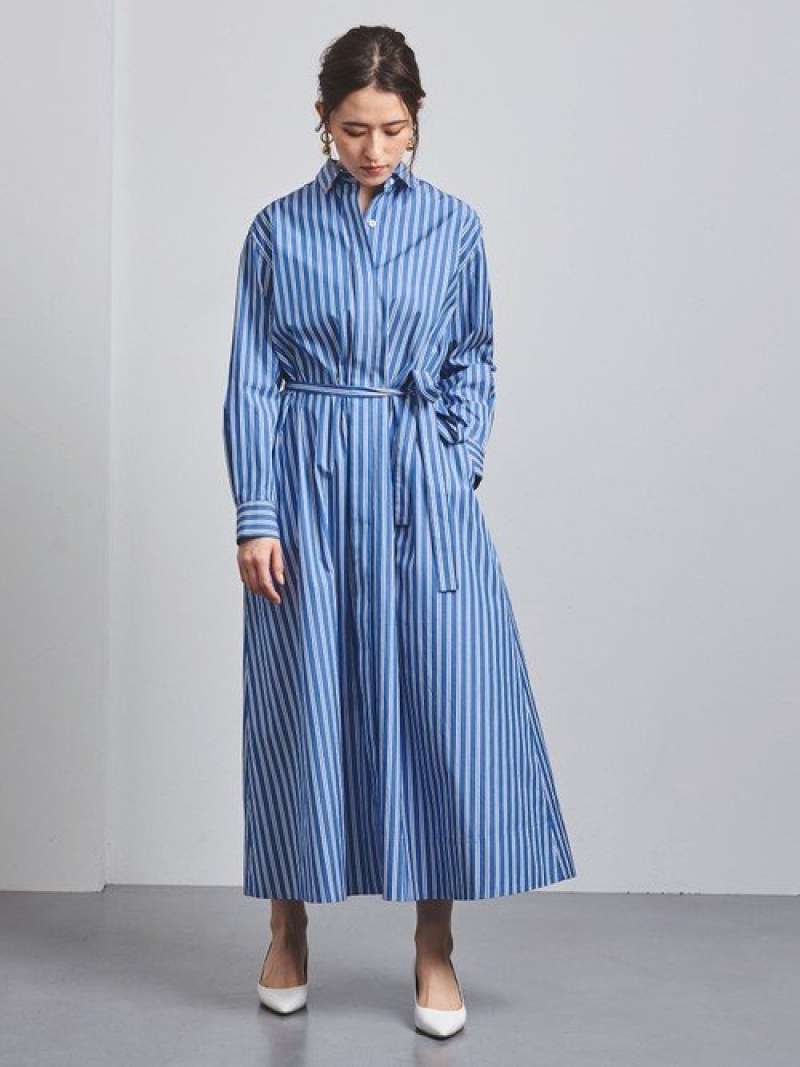 ポイント10倍 Fashion Sale 40 Off Uwscロングシャツワンピース United Arrows ユナイテッドアローズ ワンピース シャツワンピース ネイビー ベージュ イエロー Rba E Nso Mn