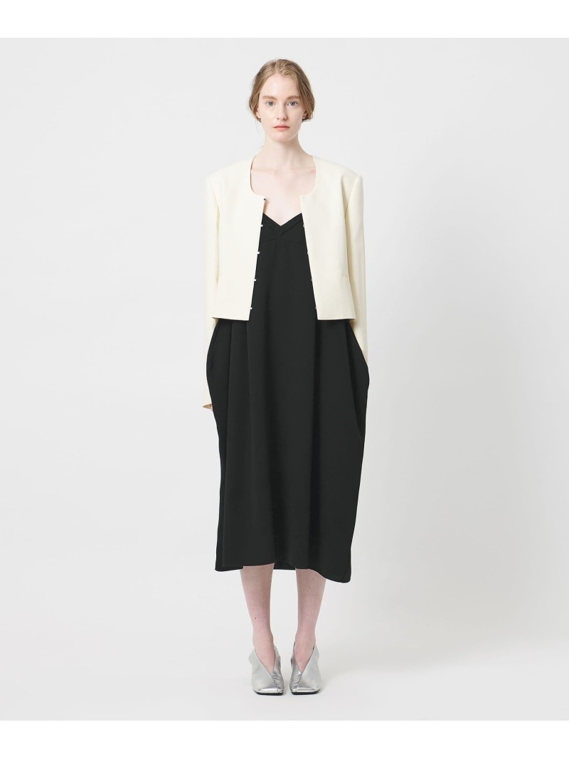 【SALE／30%OFF】＜AEWEN MATOPH＞コクーンキャミソールワンピース - ウォッシャブル - AEWEN MATOPH ユナイテッドアローズ ワンピース・ドレス ワンピース ブラック【RBA_E】【送料無料】[ Fashion]｜UNITED ARROWS