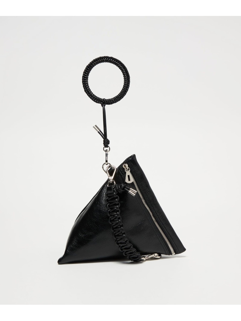【別注】＜ITTI for ASTRAET＞TRIANGLE 2WAY HANDL バッグ ASTRAET ユナイテッドアローズ バッグ ハンドバッグ ブラック【送料無料】[ Fashion]