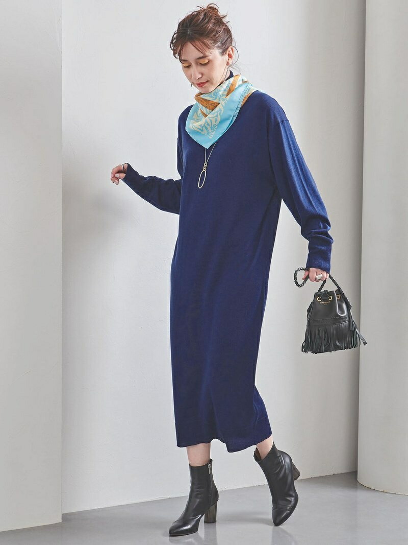 無料長期保証 Sale 40 Off Ubcb ロング タートルネック ニットワンピース United Arrows ユナイテッドアローズ ワンピース ニットワンピース カーキ グレー ネイビー Rba E Rakuten Fashion 公式 Nyyssanniemi Fi