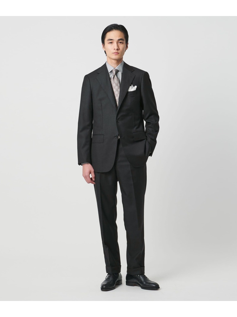 サージ シングル 3ボタン スーツ REGULAR MODEL UNITED ARROWS ユナイテッドアローズ スーツ・フォーマル セットアップスーツ グレー【送料無料】[ Fashion]