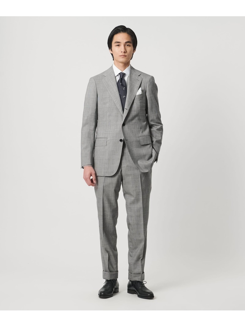 大公 オブ ウェールズ読み合わせる シングル 3名取り草 背広 REGULAR MODEL UNITED ARROWS ユナイテッドアローズ 背広・フォーマル セットアップ背広 薄墨色【貨物輸送無料】[ Fashion]