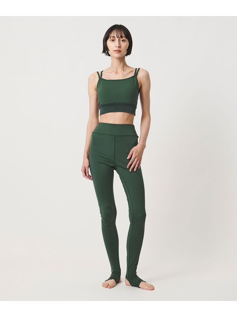 ＜MIYAGI YUKA*TO UNITED ARROWS＞CLOUD トレンカ レギンス UNITED ARROWS ユナイテッドアローズ スポーツ・アウトドア用品 トレーニング・フィットネス用品 グリーン ブラック【送料無料】[ Fashion]｜UNITED ARROWS 8,954円