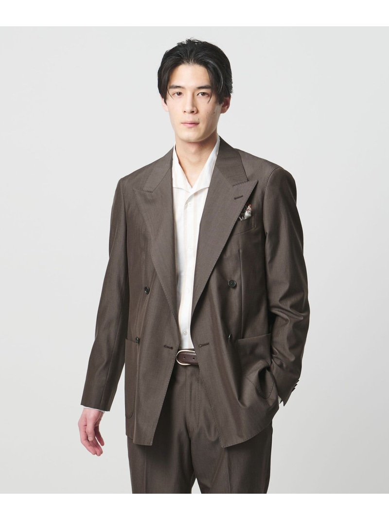 ポプリン ダブル 4名取り草 テーラードジャケット R-MODEL UNITED ARROWS ユナイテッドアローズ 背広・フォーマル 背広上衣【貨物輸送無料】[ Fashion]