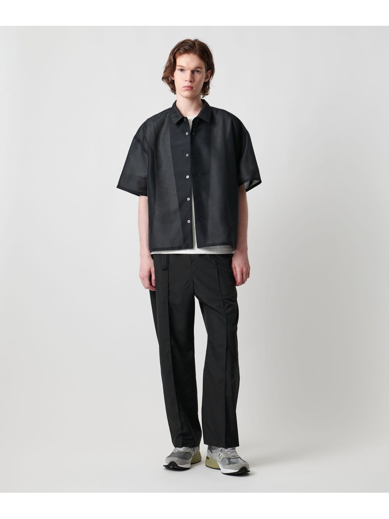 ＜mita sneakers * UNITED ARROWS & SONS＞ PE/TFT PANTS/パンツ UNITED ARROWS & SONS ユナイテッドアローズ パンツ その他のパンツ グリーン ブラック【送料無料】[ Fashion]