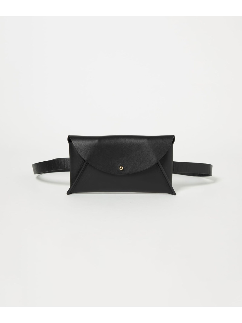 【別注】＜MANUELA for conte＞ BELT 御徒面子 conte ユナイテッドアローズ 御徒面子 ボディバッグ・ウエストポーチ 黒いこと【貨物輸送無料】[ Fashion]