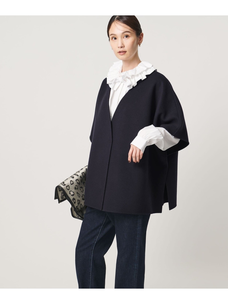 バイカラー リバー ストールベスト UNITED ARROWS ユナイテッドアローズ ジャケット・アウター その他のジャケット・アウター ネイビー【先行予約】*【送料無料】[ Fashion]｜UNITED ARROWS