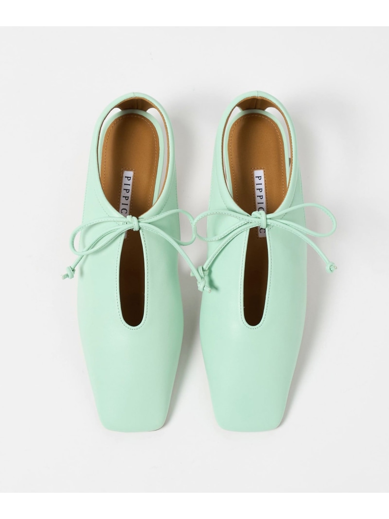 ＜PIPPICHIC＞AMBER COCO 平ったいシューズ UNITED ARROWS ユナイテッドアローズ シューズ・靴 余分の物のシューズ・靴  赤銅色【貨物輸送無料】[ Fashion]