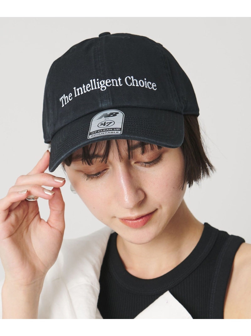 ＜New Balance＞INTELLIGENTCHOICE キャップ UNITED ARROWS ユナイテッドアローズ 帽子 キャップ グレー ブラック【送料無料】[ Fashion]