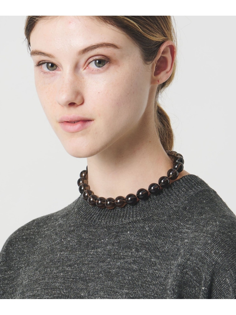 【別注】＜Haute Joaillerie AKIO MORI＞ スモーキークォーツ ネックレス LOEFF ユナイテッドアローズ アクセサリー・腕時計 その他のアクセサリー・腕時計 ブラウン【送料無料】[ Fashion] 28,490円