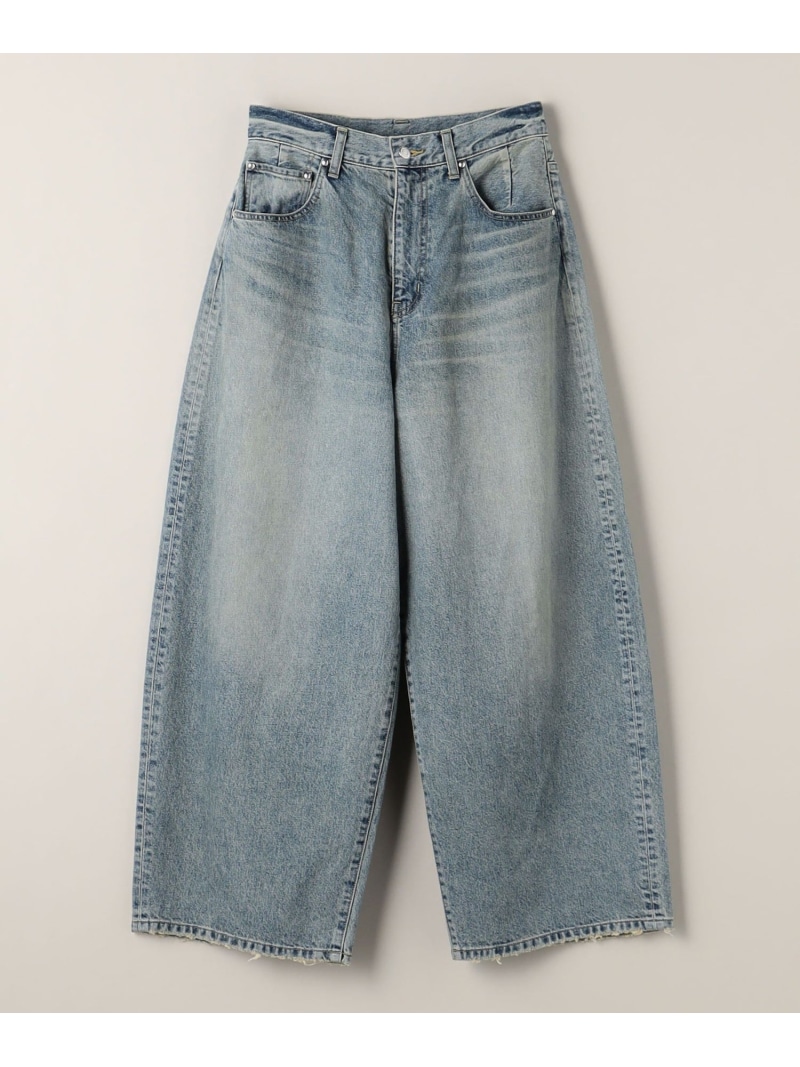 【SALE／50%OFF】＜ASTRAET＞ BIG バルーンデニムパンツ UNISEX ASTRAET ユナイテッドアローズ パンツ ジーンズ・デニムパンツ ブルー【RBA_E】【送料無料】[ Fashion]｜UNITED ARROWS