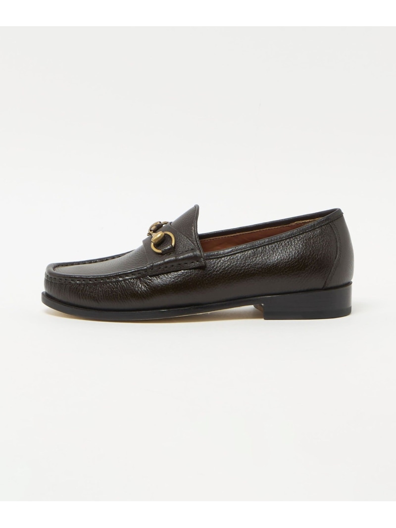 【別注】＜POLPETTA＞グレインレザー ビットローファー UNITED ARROWS ユナイテッドアローズ シューズ・靴 ローファー ブラウン【送料無料】[ Fashion]