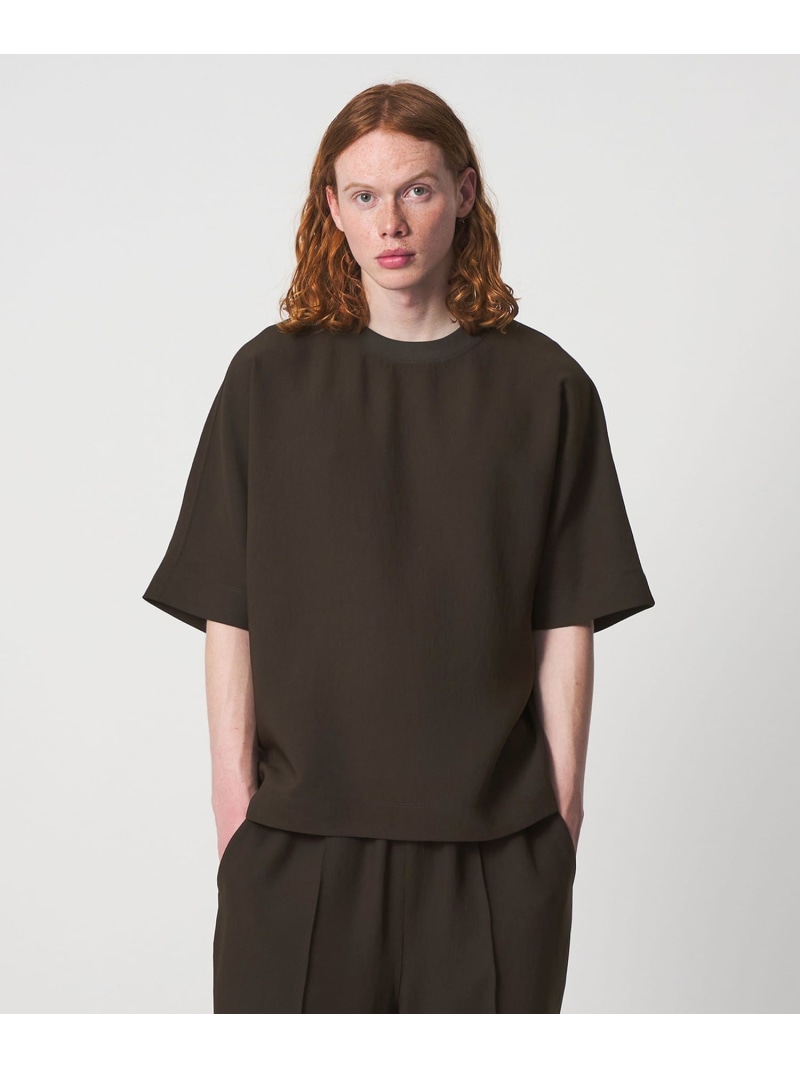 ＜D.O UNITED ARROWS BY DAISUKE OBANA＞I COL D/SL TEE 26SS/プルオーバー UNITED ARROWS \u0026 SONS ユナイテッドアローズ トップス カットソー・プルオーバー 赤銅色【貨物輸送無料】[ Fashion]