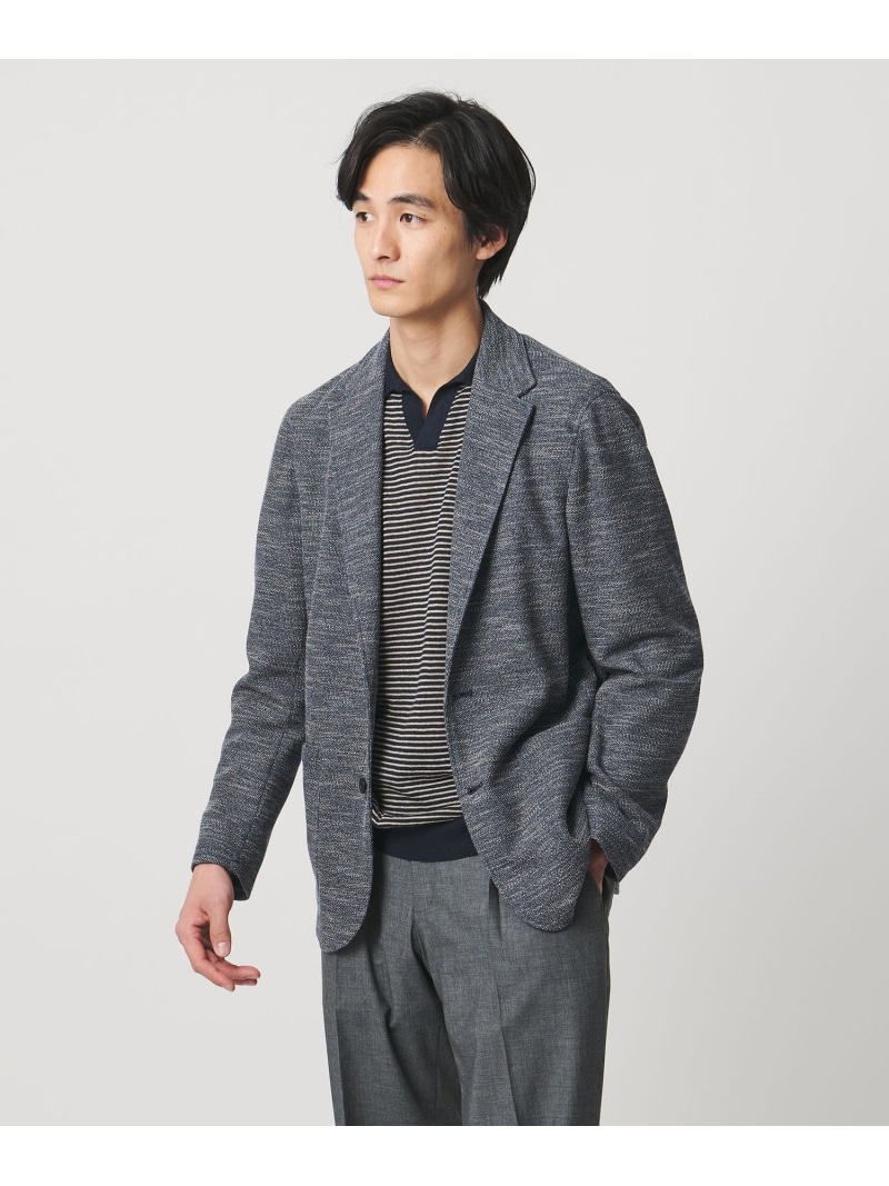 ファンシー シングル 2ボタン テーラードジャケット T-MODEL UNITED ARROWS ユナイテッドアローズ ジャケット・アウター テーラードジャケット・ブレザー ネイビー【送料無料】[ Fashion] 29,887円