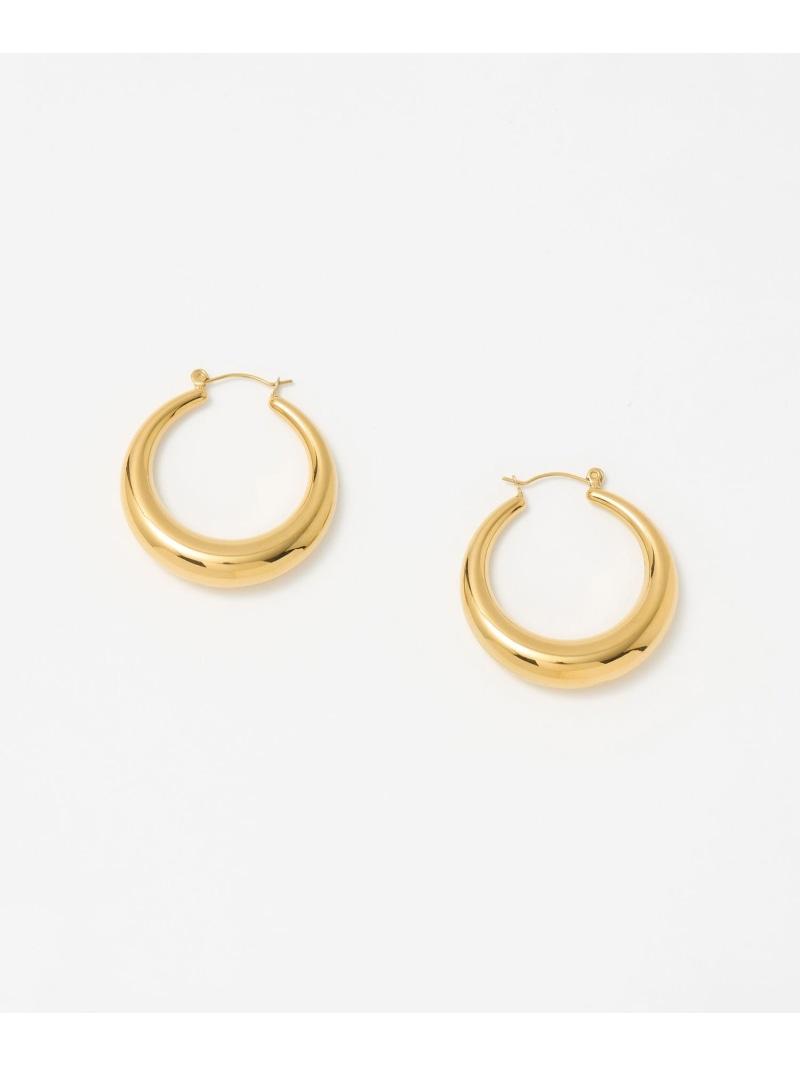 テーパード フープ ピアス UNITED ARROWS ユナイテッドアローズ アクセサリー・腕時計 ピアス ゴールド シルバー【送料無料】[ Fashion]