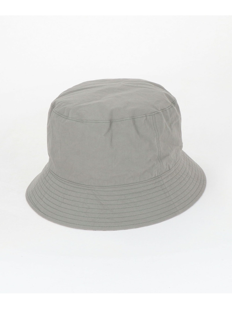 ＜KIJIMA TAKAYUKI＞REVERSIBLE BUCKET/リバーシブル バケットハット UNITED ARROWS ユナイテッドアローズ 帽子 ハット ブラック【送料無料】[ Fashion]