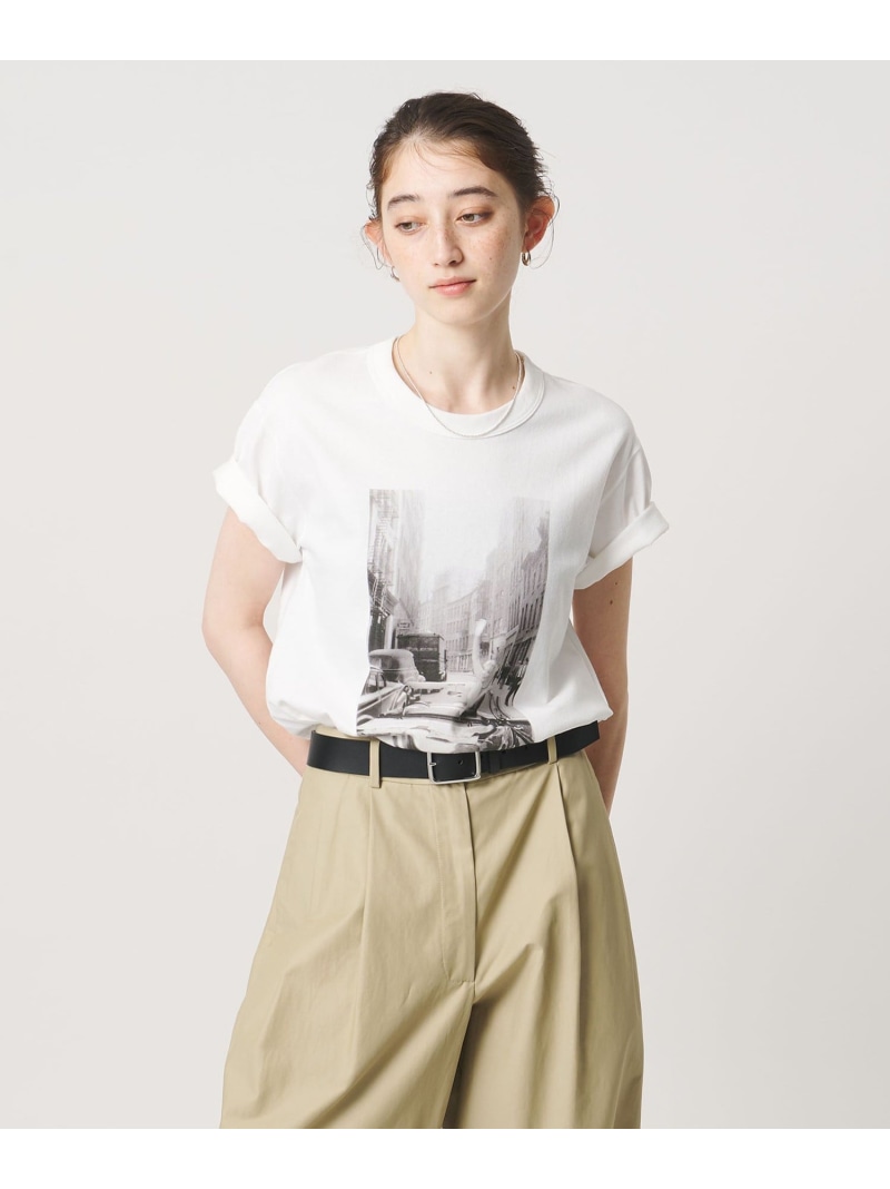 ＜St.Johns 3rd club＞MARILYN ティーシャツ2 UNITED ARROWS ユナイテッドアローズ トップス カットソー・ティーシャツ 白いこと【貨物輸送無料】[ Fashion] レディースファッション-Tシャツ・カットソー