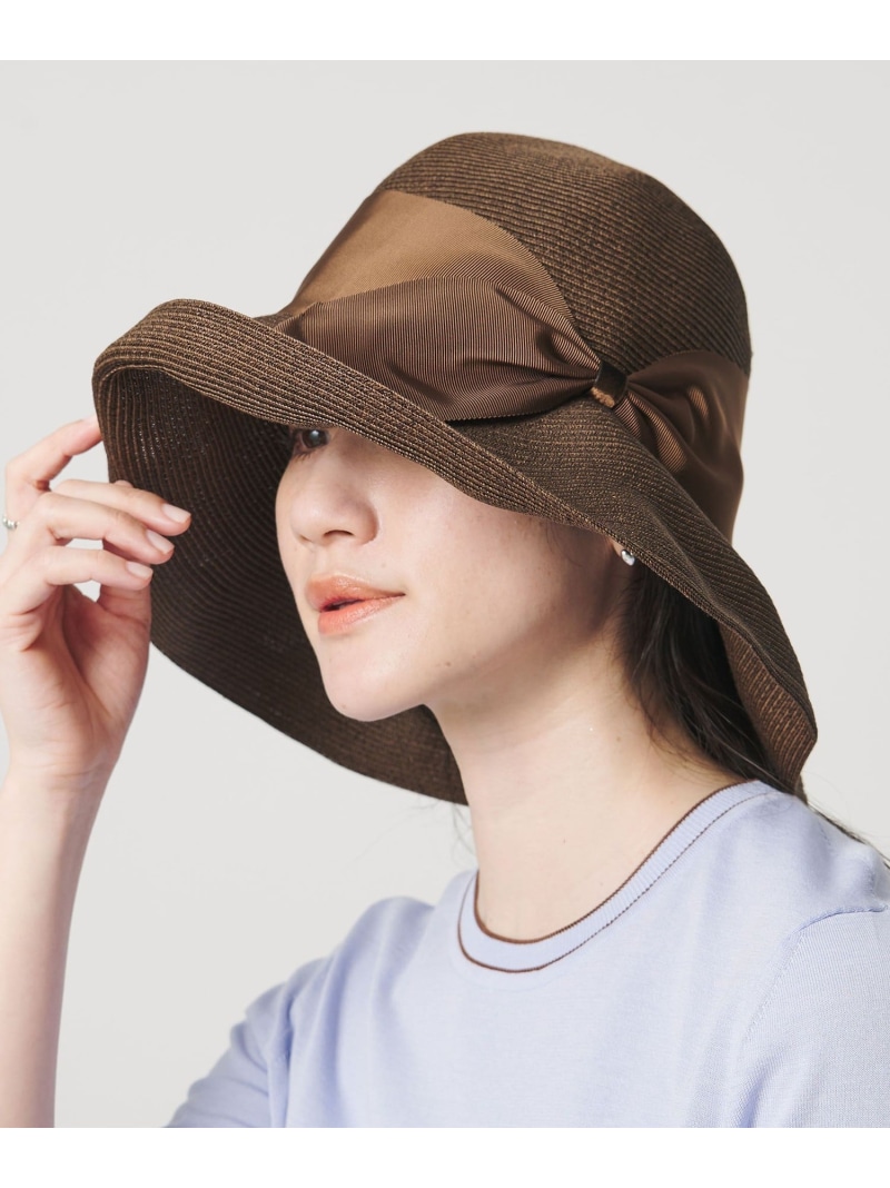 ＜Athena New York＞RISAKO ハット UNITED ARROWS ユナイテッドアローズ 帽子 ハット ブラウン【送料無料】[ Fashion]