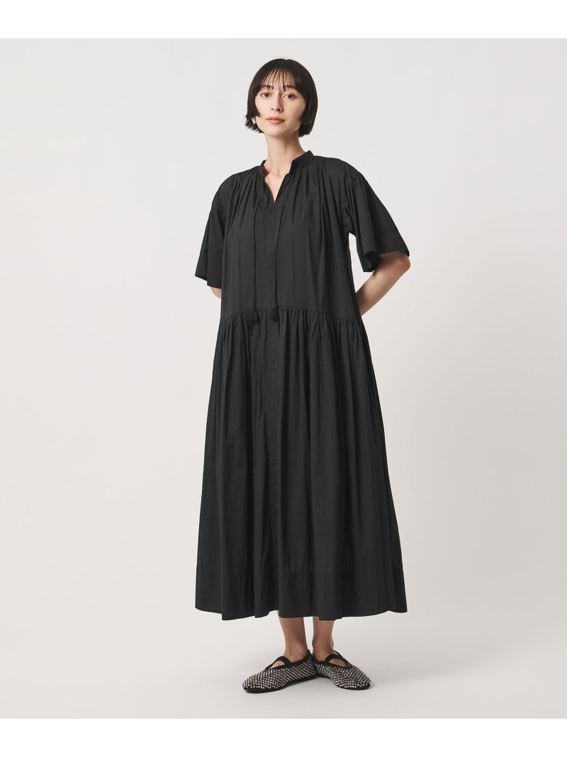 インディア ボイル ワンピース UNITED ARROWS ユナイテッドアローズ ワンピース・ドレス ワンピース ブラック レッド【送料無料】[ Fashion]｜UNITED ARROWS
